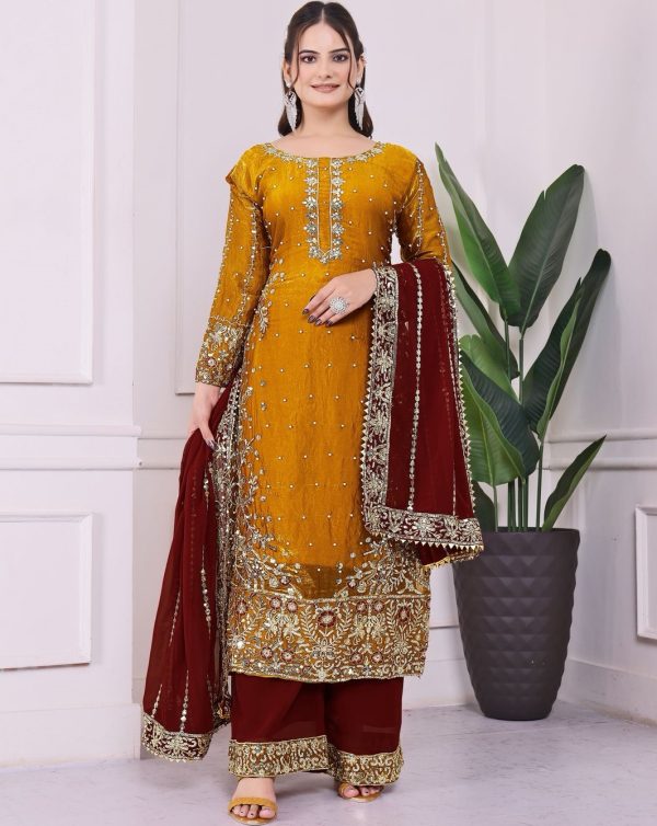 DHK 1328 E DESIGNER SALWAR SUITS WHOLESALE