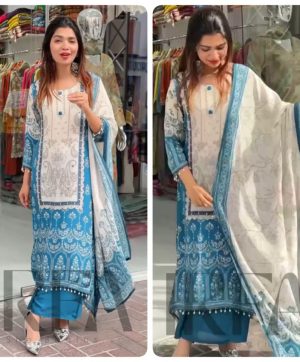 DHK 1341 A TRENDING PLAZZO SUITS WHOLESALE