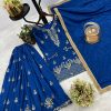 DHK 1347 PURE NATURAL CREAPE SILK SUITS ONLINE