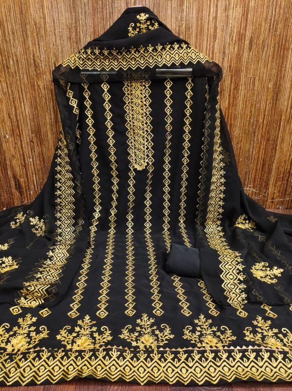 F 13 STUDIO GEORGETTE SALWAR SUITS MATERIALS ONLINE