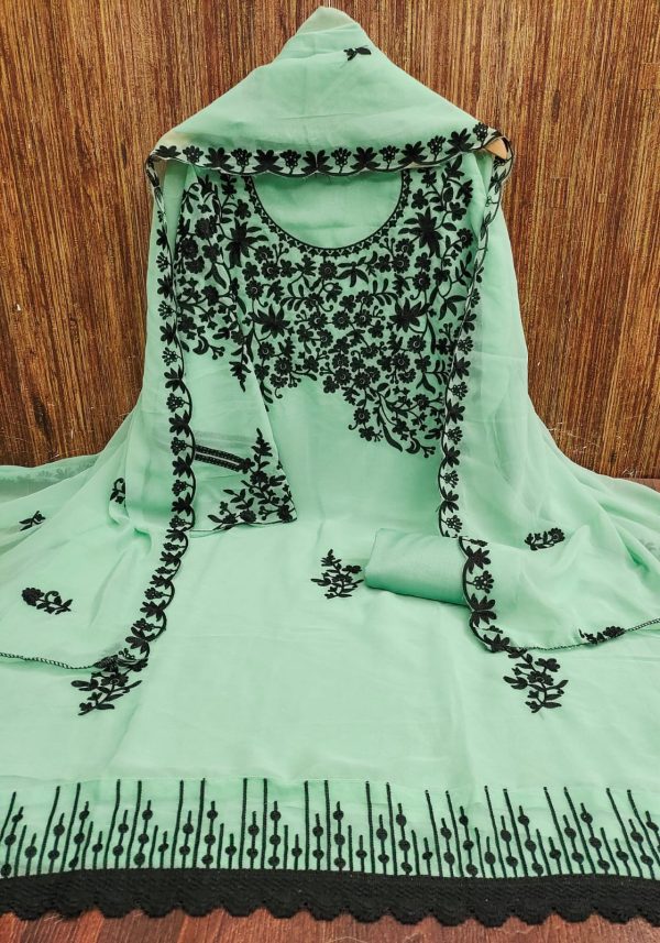 F 13 STUDIO GEORGETTE SALWAR SUITS MATERIALS ONLINE