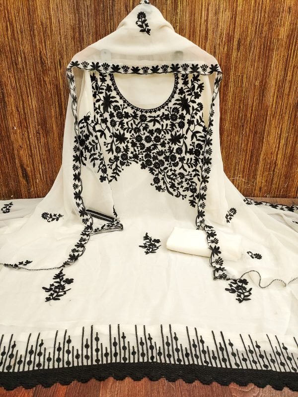 F 13 STUDIO GEORGETTE SALWAR SUITS MATERIALS ONLINE