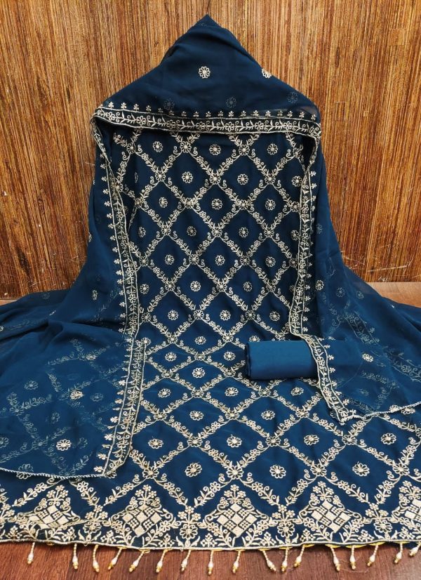 F 13 STUDIO GEORGETTE SUITS MATERIALS IN SURAT