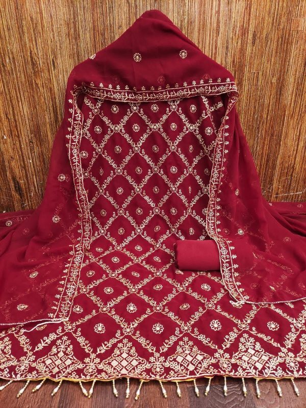F 13 STUDIO GEORGETTE SUITS MATERIALS IN SURAT