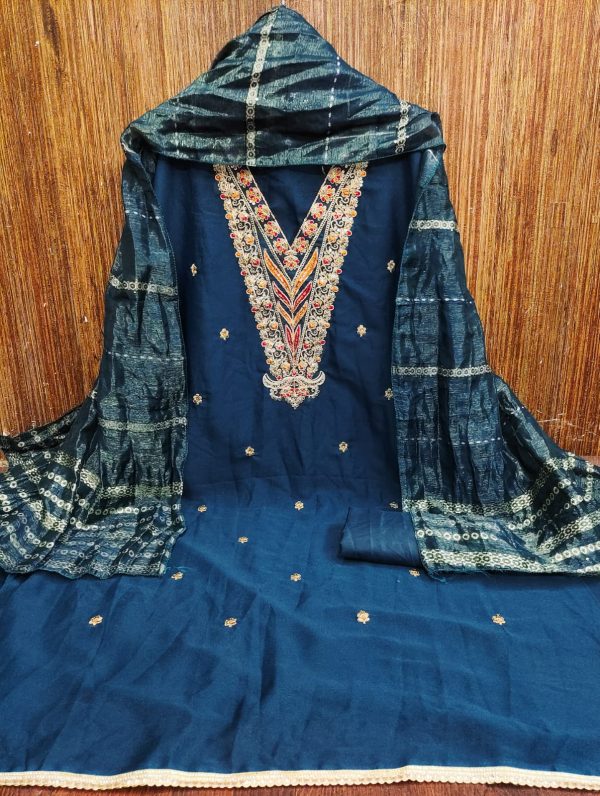 F 13 STUDIO STAR GEORGETTE SUITS MATERIALS IN SURAT