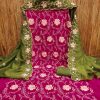 F 13 STUDIO VICHITRA SILK SUITS MATERIALS IN SURAT