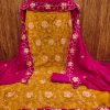 F 13 STUDIO VICHITRA SILK SUITS MATERIALS IN SURAT