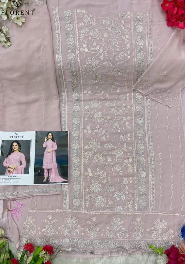 FLORENT 1028 A B C D PAKISTANI SALWAR SUITS ONLINE