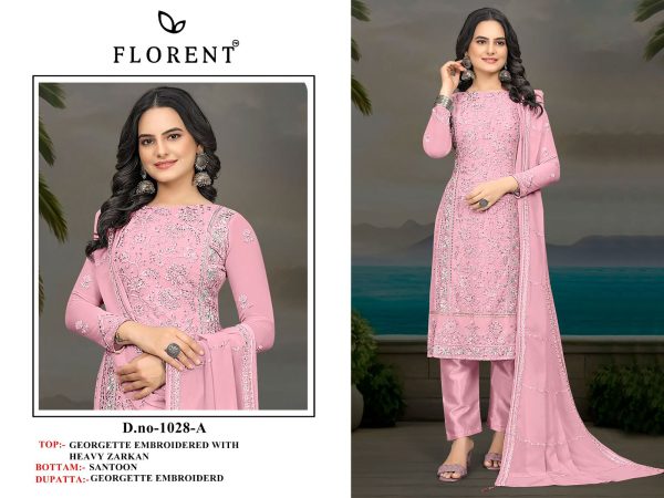FLORENT 1028 A B C D PAKISTANI SALWAR SUITS ONLINE
