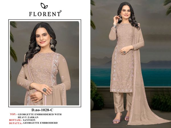 FLORENT 1028 A B C D PAKISTANI SALWAR SUITS ONLINE