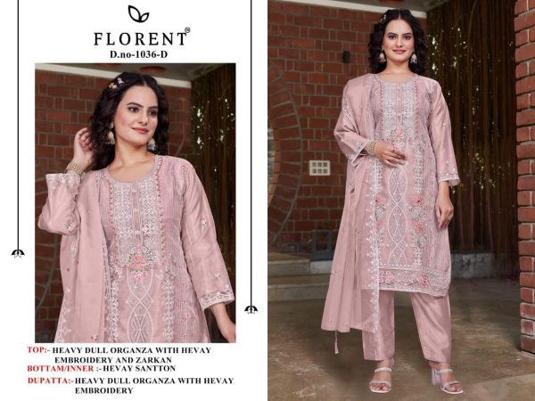 FLORENT 1036 A B C D PAKISTANI SALWAR SUITS ONLINE