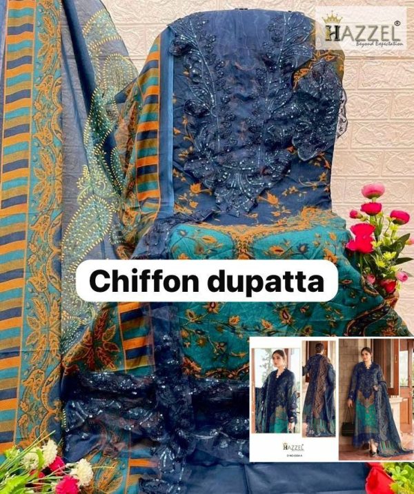 HAZZEL 0304 A COTTON PAKISTANI SUITS IN INDIA