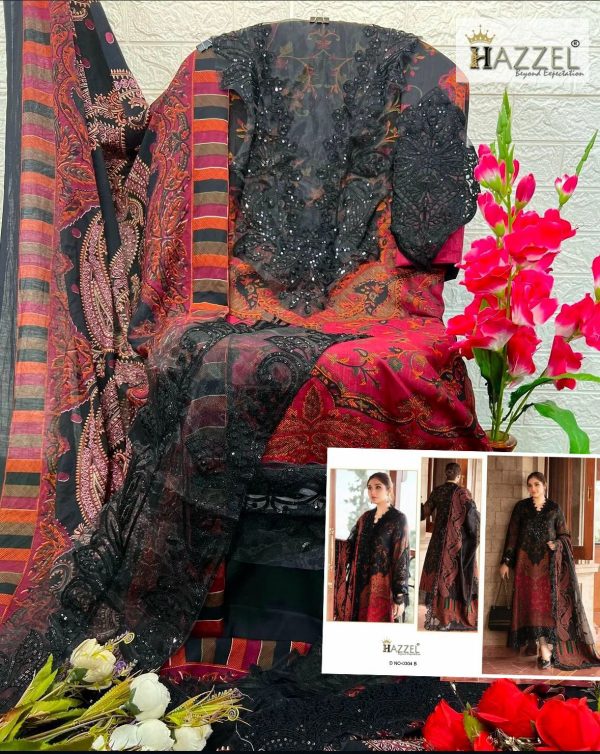 HAZZEL 0304 B COTTON PAKISTANI SUITS IN INDIA