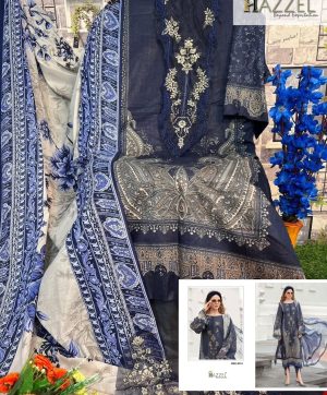 HAZZEL 0314 COTTON PAKISTANI SALWAR SUITS