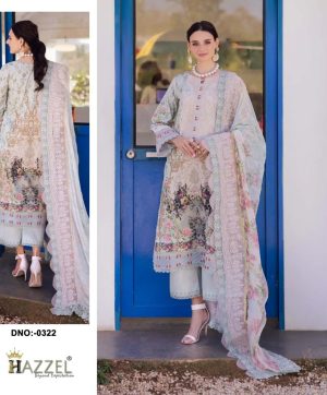 HAZZEL 0322 COTTON PAKISTANI SUITS IN INDIA