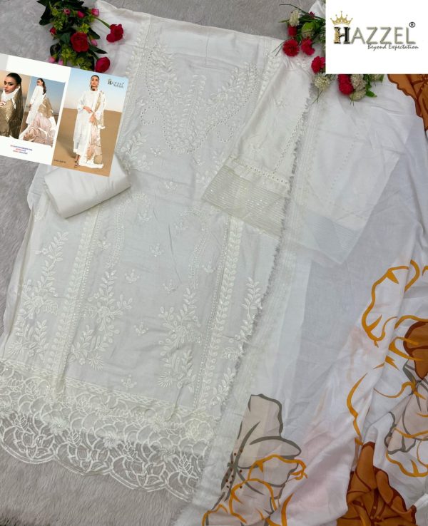 HAZZEL 0323 G RAYON PAKISTANI SUITS WHOLESALE
