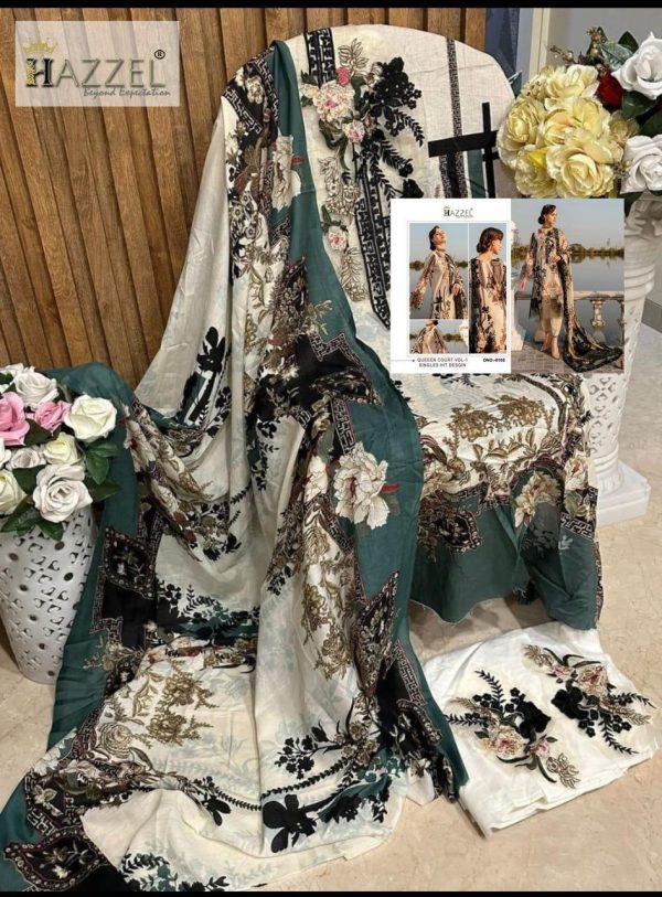 HAZZEL 2003 COTTON PAKISTANI SALWAR SUITS