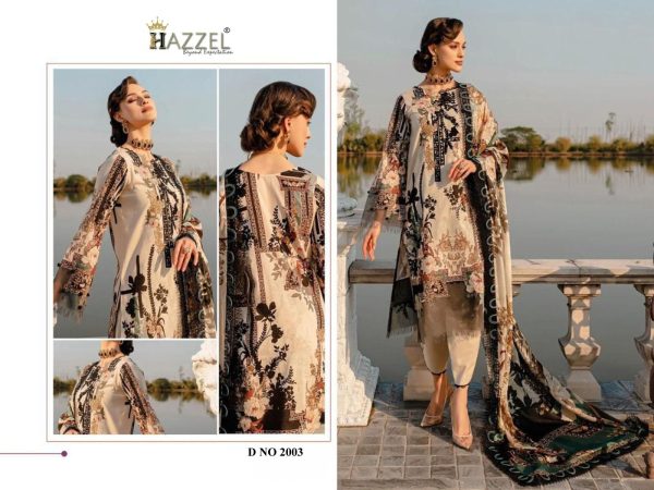 HAZZEL 2003 COTTON PAKISTANI SALWAR SUITS