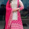 HK 1705 DESIGNER PLAZZO SUITS WHOLESALE