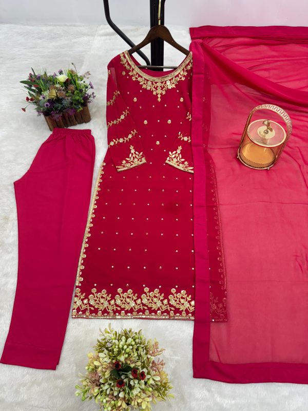 HK 1706 DESIGNER READY TO WEAR SALWAR SUITS