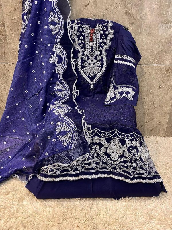 HOOR TEX H 373 A COTTON PAKISTANI SALWAR SUITS