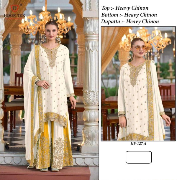 HOOR TEX HF 127 A READYMADE PAKISTANI SUITS IN INDIA