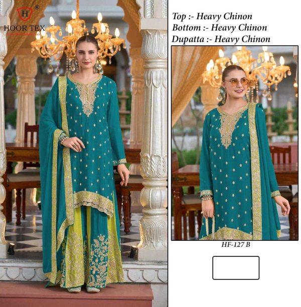 HOOR TEX HF 127 B READYMADE PAKISTANI SUITS IN INDIA