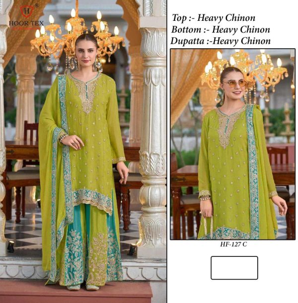 HOOR TEX HF 127 C READYMADE PAKISTANI SUITS IN INDIA
