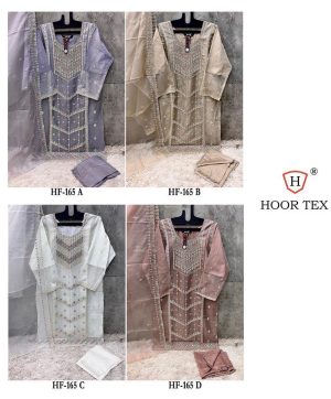 HOOR TEX HF 165 A B C D READYMADE PAKISTANI SUITS