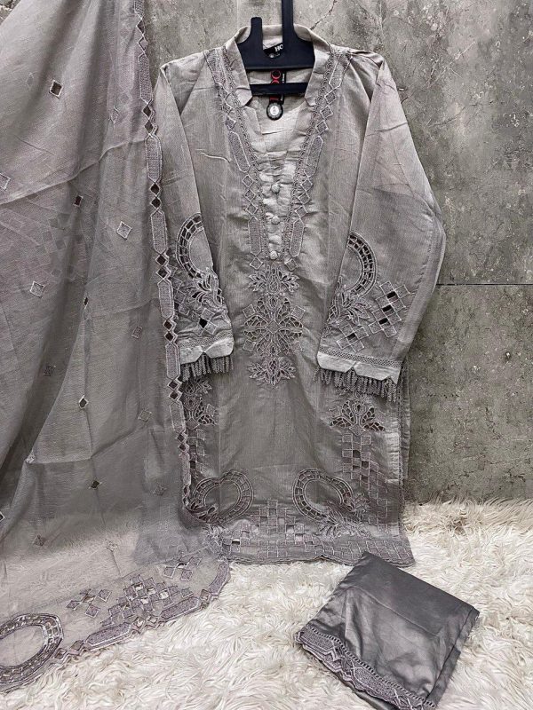HOOR TEX HF 166 A B C D READYMADE SALWAR SUITS