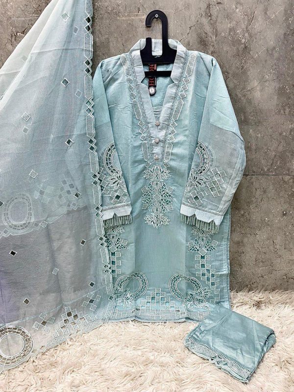 HOOR TEX HF 166 A B C D READYMADE SALWAR SUITS