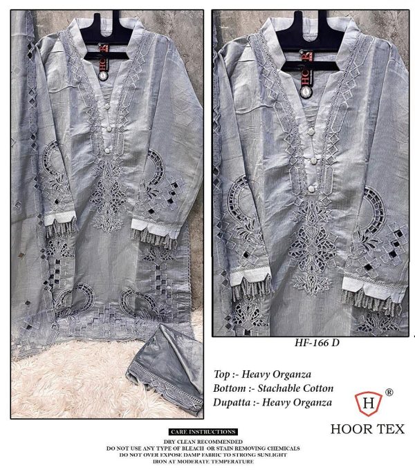 HOOR TEX HF 166 A B C D READYMADE SALWAR SUITS