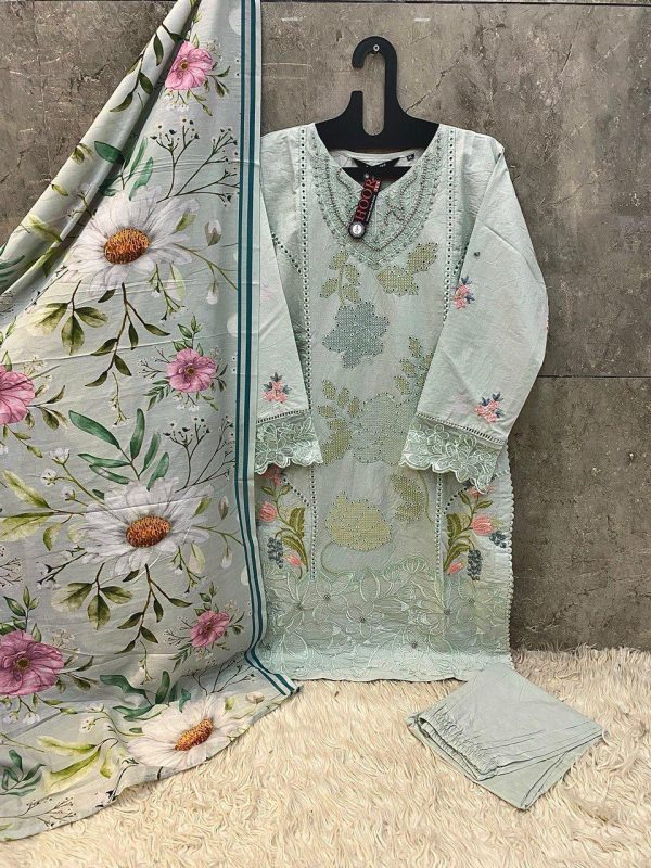 HOOR TEX HF 175 A B C D READYMADE COTTON SUITS