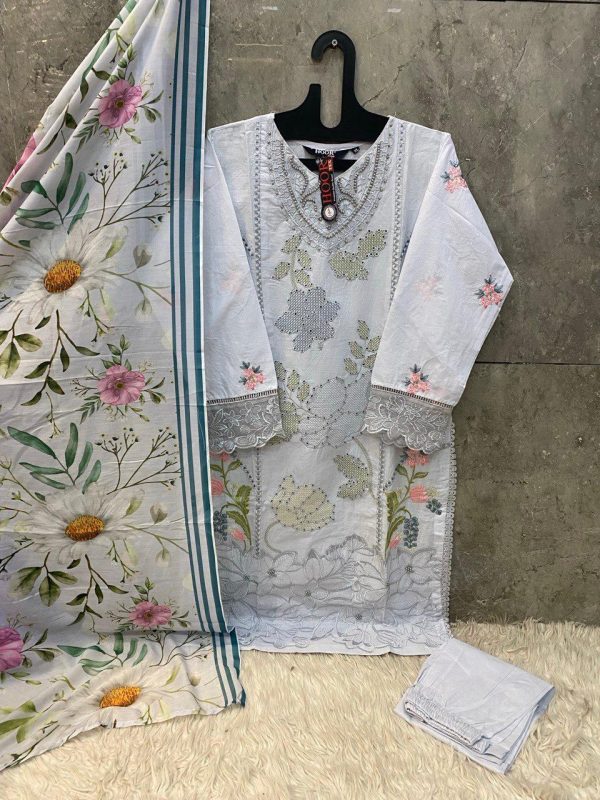 HOOR TEX HF 175 A B C D READYMADE COTTON SUITS