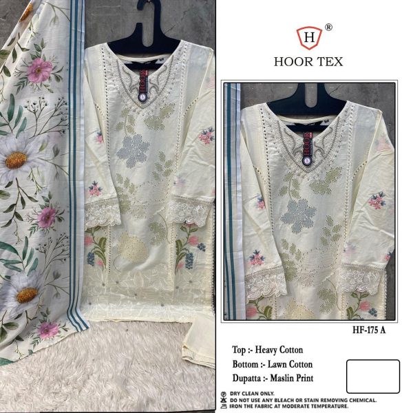 HOOR TEX HF 175 A B C D READYMADE COTTON SUITS
