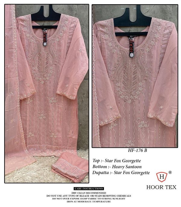 HOOR TEX HF 176 B READYMADE PAKISTANI SUITS
