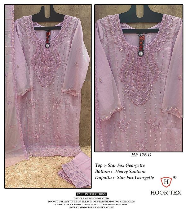 HOOR TEX HF 176 D READYMADE PAKISTANI SUITS