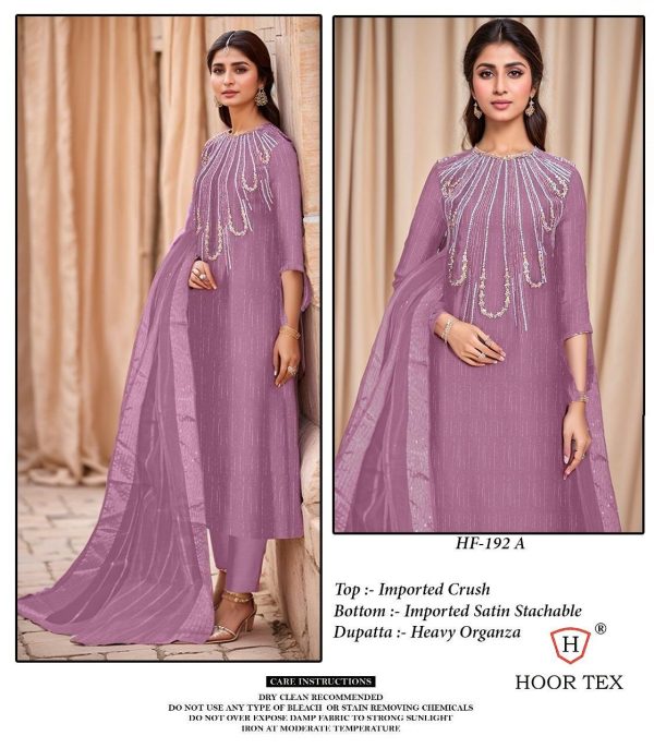 HOOR TEX HF 192 A READYMADE PAKISTANI SUITS IN INDIA