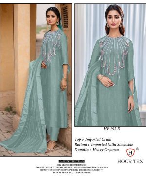 HOOR TEX HF 192 B READYMADE PAKISTANI SUITS IN INDIA