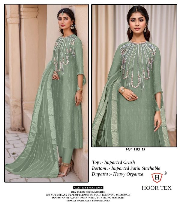 HOOR TEX HF 192 D READYMADE PAKISTANI SUITS IN INDIA