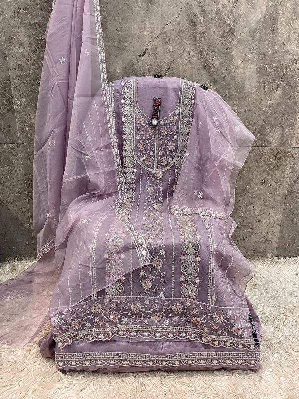 HOOR TEX OR 87 A B C D PAKISTANI SUITS WHOLESALE