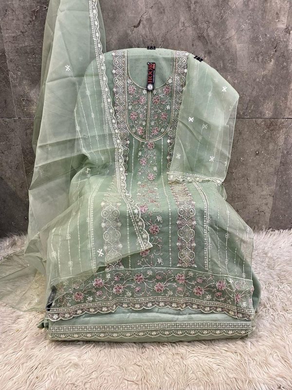 HOOR TEX OR 87 A B C D PAKISTANI SUITS WHOLESALE