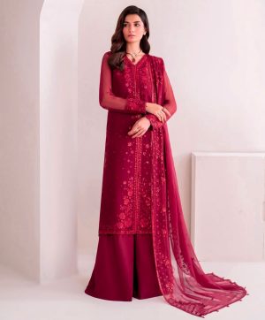 JAL FASHION JF 002 DESIGNER PLAZZO SUITS WHOLESALE