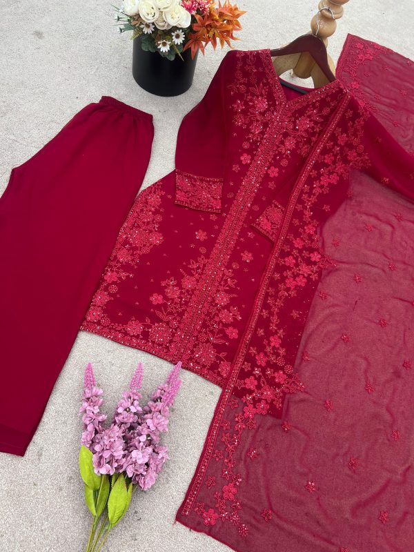 JAL FASHION JF 002 DESIGNER PLAZZO SUITS WHOLESALE