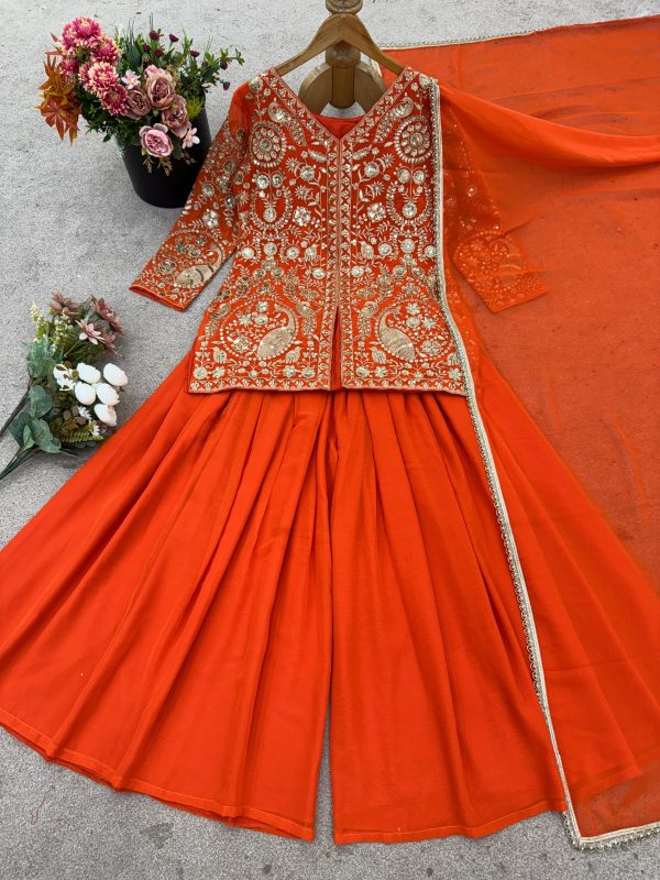 JAL FASHION JF 013 PLAZZO SUITS WHOLESALE