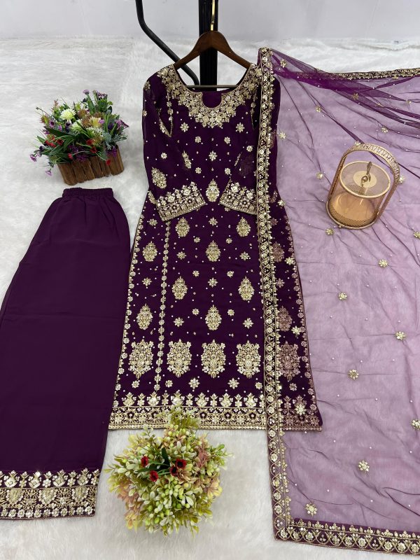 JAL FASHION JL 1034 B DESIGNER PLAZZO SUITS ONLINE