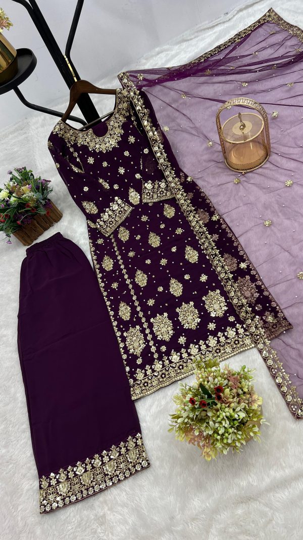 JAL FASHION JL 1034 B DESIGNER PLAZZO SUITS ONLINE
