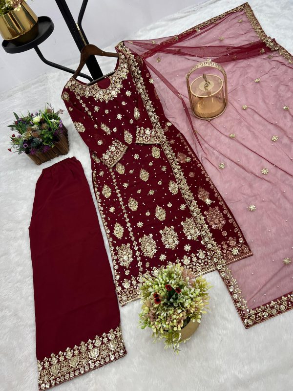 JAL FASHION JL 1034 C DESIGNER PLAZZO SUITS ONLINE