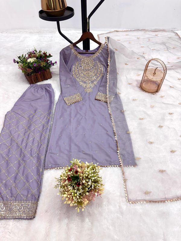 JENNY DESIGNER JD 605 PLAZZO SUITS WHOLESALE