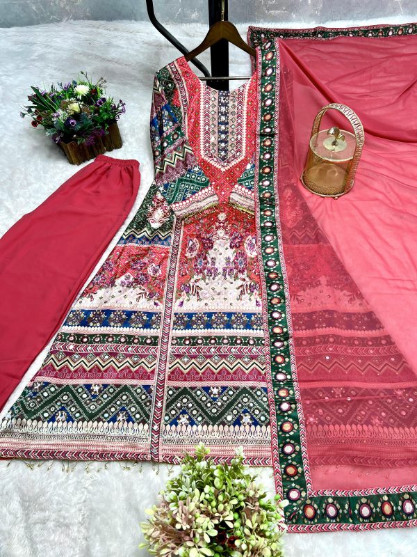 JENNY DESIGNER JD 608 PLAZZO SUITS WHOLESALE